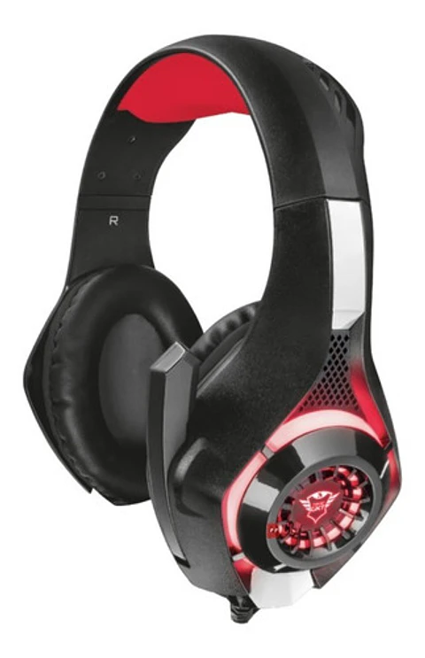 Audífonos Gamer Gxt 313 Nero Led Rojo - Ps