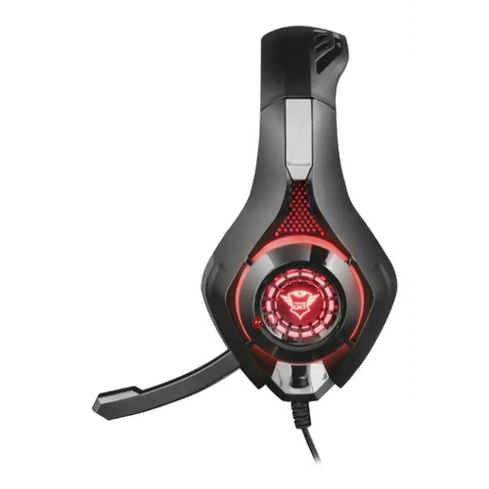 Audífonos Gamer Gxt 313 Nero Led Rojo - Ps 3
