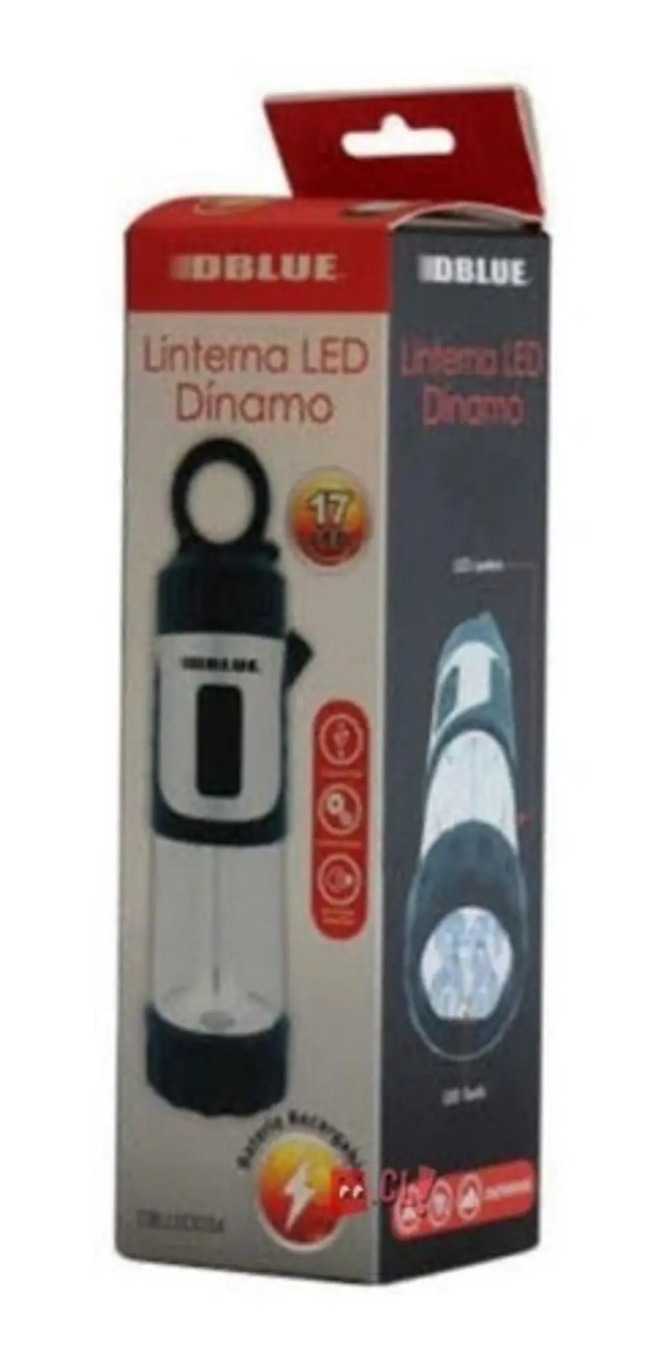 Linterna Led Y Lampara Recargable Con Dinamo - Ps 2