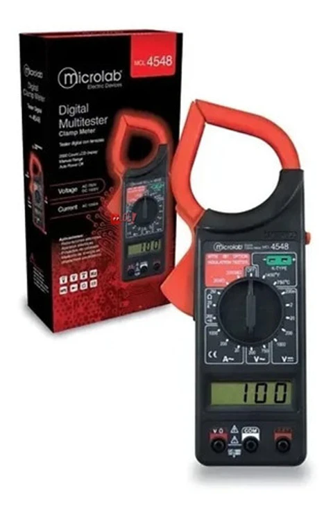 Multitester De Tenazas Con Temperatura - Ps