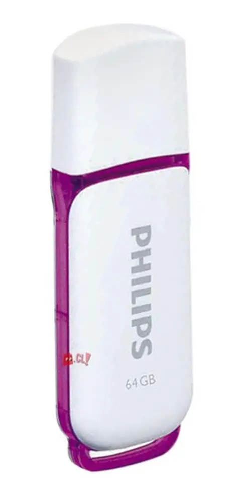 Pendrive 64gb Philips Usb 2.0 Snow - Ps