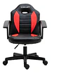 Silla Gamer Lvl Up Rojo Con Negro - Ps - Miniatura 1