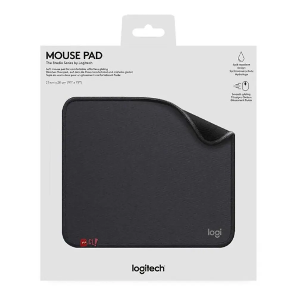 Mouse Pad Grafito Gamer 20x23cms Logitech Studio Series - Ps 4