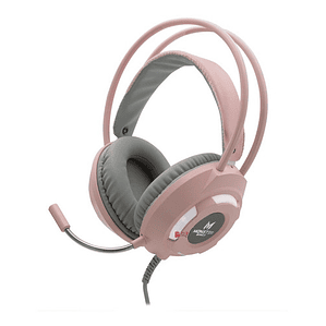 Audífonos Gamer Rosado Iluminación Kind Girl Monster - Ps