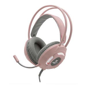 Audífonos Gamer Rosado Iluminación Kind Girl Monster - Ps