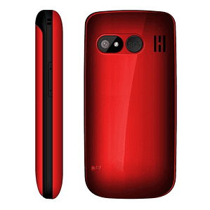 Celular Senior Adulto Mayor Modelo Almeja Color Rojo - Ps