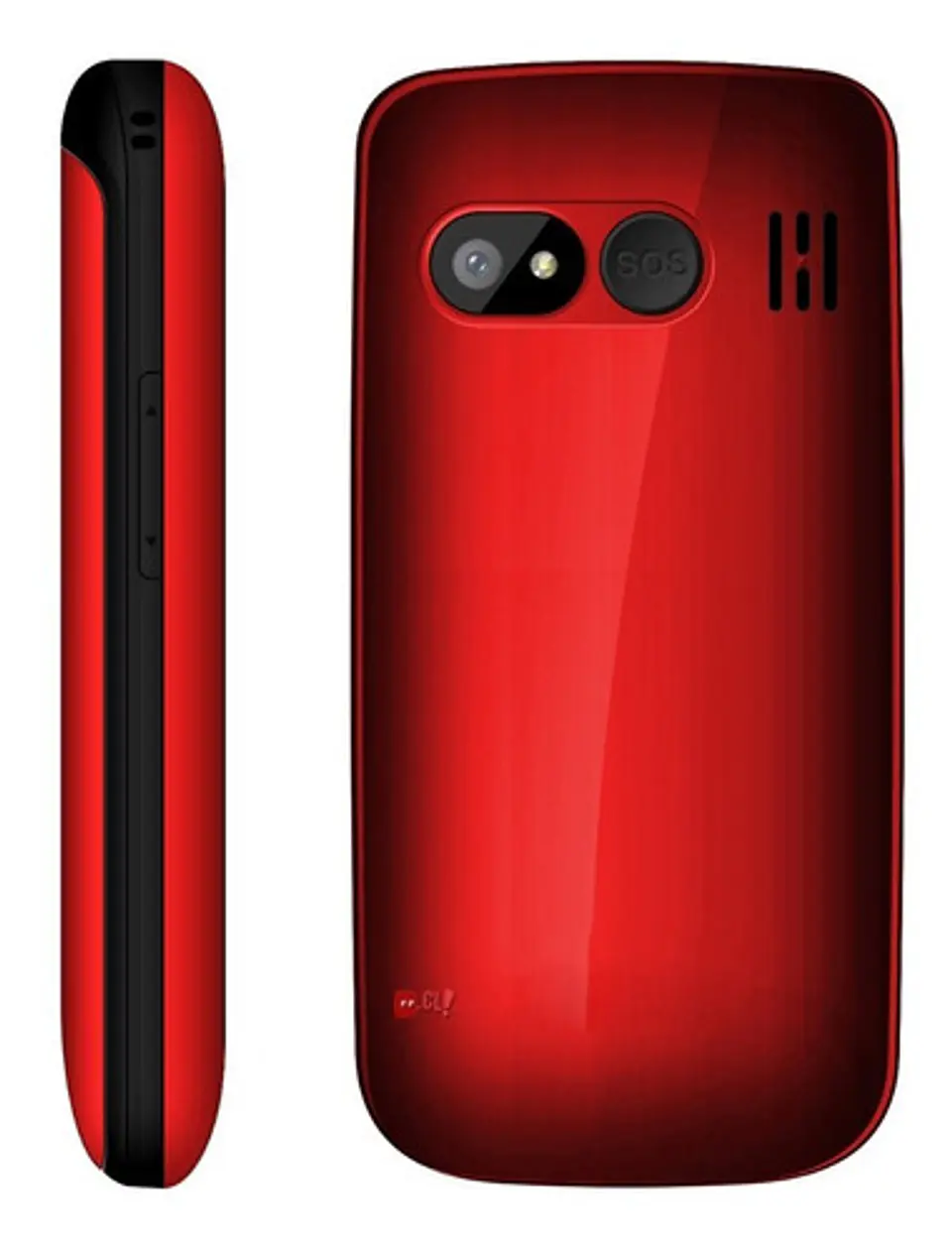 Celular Senior Adulto Mayor Modelo Almeja Color Rojo - Ps 2