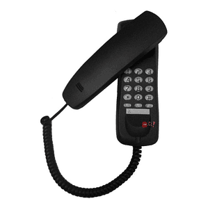 Teléfono Fijo Para Sobremesa O Pared Negro - Ps