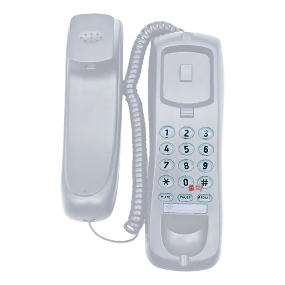 Teléfono Fijo Para Sobremesa O Pared Blanco - Ps 1