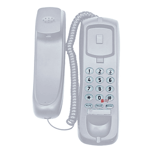 Teléfono Fijo Para Sobremesa O Pared Blanco - Ps