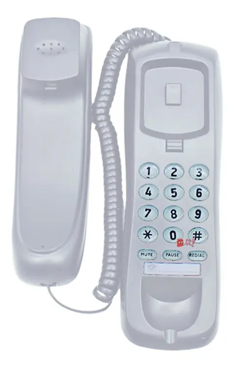Teléfono Fijo Para Sobremesa O Pared Blanco - Ps