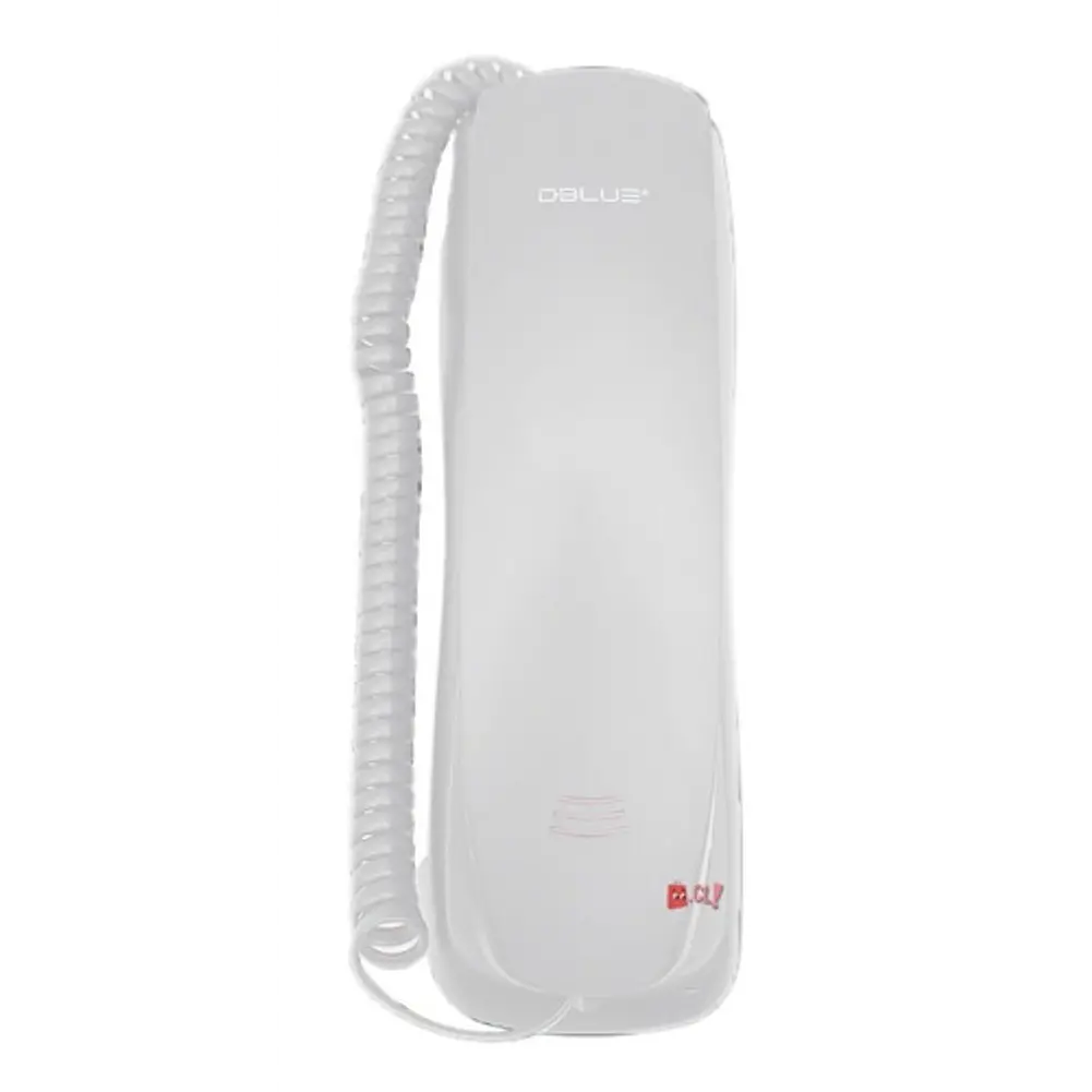 Teléfono Fijo Para Sobremesa O Pared Blanco - Ps 2