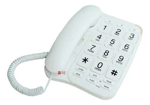 Teléfono Fijo Notificación Llamada Luminoso Blanco - Ps