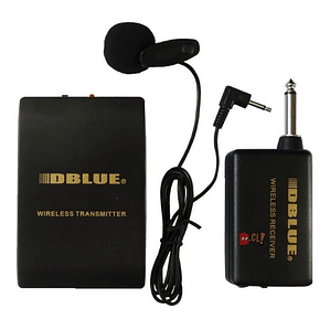 Micrófono Inalámbrico De Solapa Con Receiver 20mts - Ps