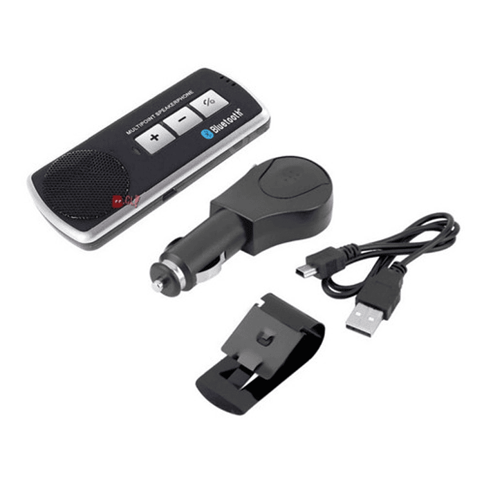 Manos Libres Bluetooth Multipunto Parlante Para Auto - Ps 2