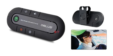 Manos Libres Bluetooth Portátil Con Parlante Para Auto - Ps
