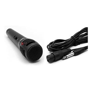 Micrófono Con Cable Conexión Xlr De 3mts - Ps