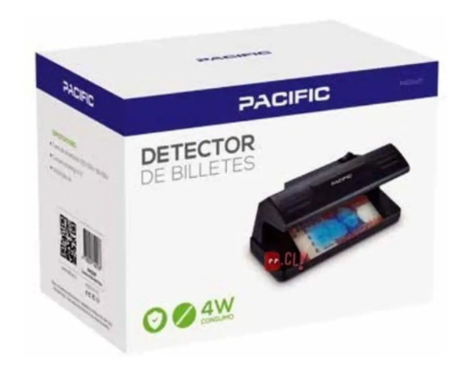 Detector De Billetes Falsos 4w Con Luz Ultravioleta - Ps 3