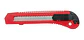 Cuchillo Cartonero De 15cms Con Hoja De 18mm Color Rojo - Ps - Miniatura 1