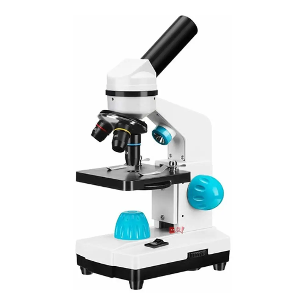 Microscopio Óptico Hd 2000x Con 3 Lentes - Ps 1