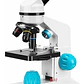 Microscopio Óptico Hd 2000x Con 3 Lentes - Ps - Miniatura 1