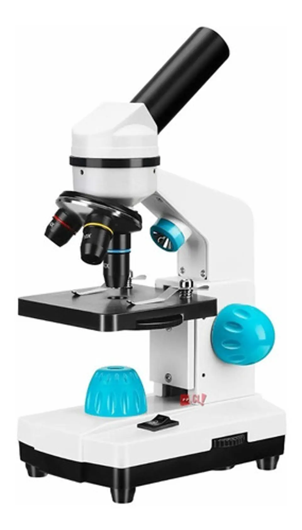 Microscopio Óptico Hd 2000x Con 3 Lentes - Ps 1