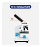 Microscopio Óptico Hd 2000x Con 3 Lentes - Ps - Miniatura 2