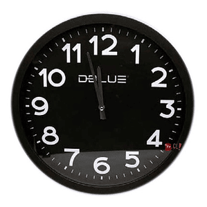 Reloj Para Pared De 16 Pulgadas Color Negro - Ps