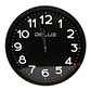 Reloj Para Pared De 16 Pulgadas Color Negro - Ps - Miniatura 1