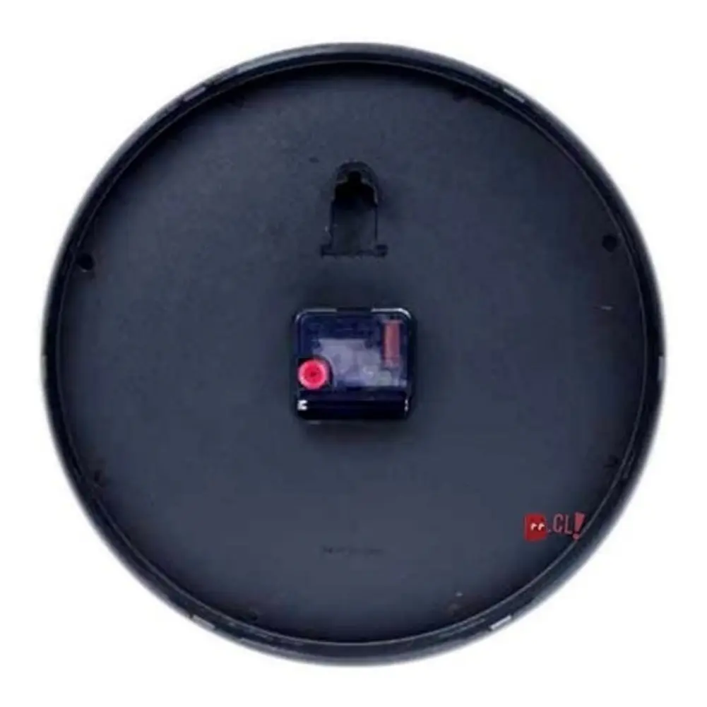 Reloj Para Pared De 16 Pulgadas Color Negro - Ps 2