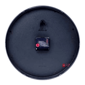 Reloj Para Pared De 15.7 Pulgadas Borde Café Oscuro - Ps