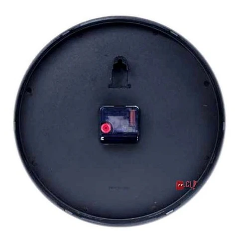 Reloj Para Pared De 15.7 Pulgadas Borde Café Oscuro - Ps