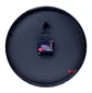Reloj Para Pared De 15.7 Pulgadas Borde Café Oscuro - Ps - Miniatura 2