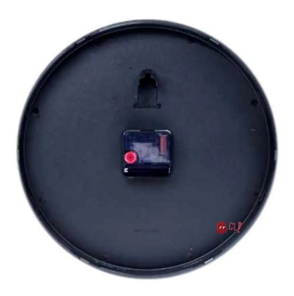 Reloj Para Pared De 15.7 Pulgadas Borde Café Oscuro - Ps 2