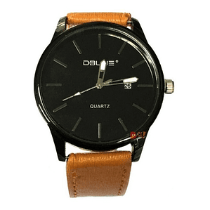 Reloj Pulsera Clásico Quartz Análogo Color Negro - Ps