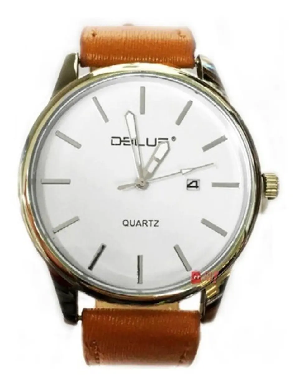 Reloj Pulsera Clásico Quartz Análogo Pulsera Café - Ps 1
