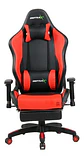 Silla Gamer Butaca Con Apoya Brazos Y Pies Rojo - Ps - Miniatura 1