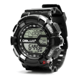 Reloj Deportivo Digital Sumergible 30mts Color Negro - Ps