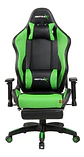 Silla Gamer Butaca Con Apoya Brazos Y Pies Verde - Ps - Miniatura 1