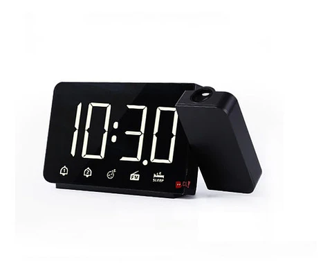Radio Reloj Con Proyección De Hora Y Pantalla Led - Ps