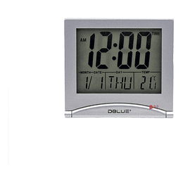 Reloj Digital De Escritorio Con Temperatura Y Alarma - Ps