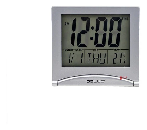 Reloj Digital De Escritorio Con Temperatura Y Alarma - Ps
