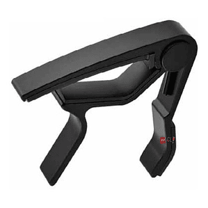 Cejillo Capotraste De Aluminio Guitarra Color Negro - Ps