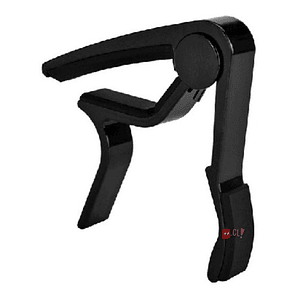 Cejillo Capotraste De Aluminio Guitarra Color Negro - Ps