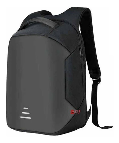Mochila Antirrobo Impermeable Con Usb Color Negro - Ps