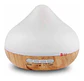 Humidificador Difusor De Aroma Terapia Diseño Madera - Ps - Miniatura 1