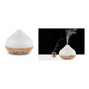 Humidificador Difusor De Aroma Terapia Diseño Madera - Ps