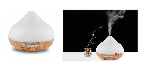 Humidificador Difusor De Aroma Terapia Diseño Madera - Ps