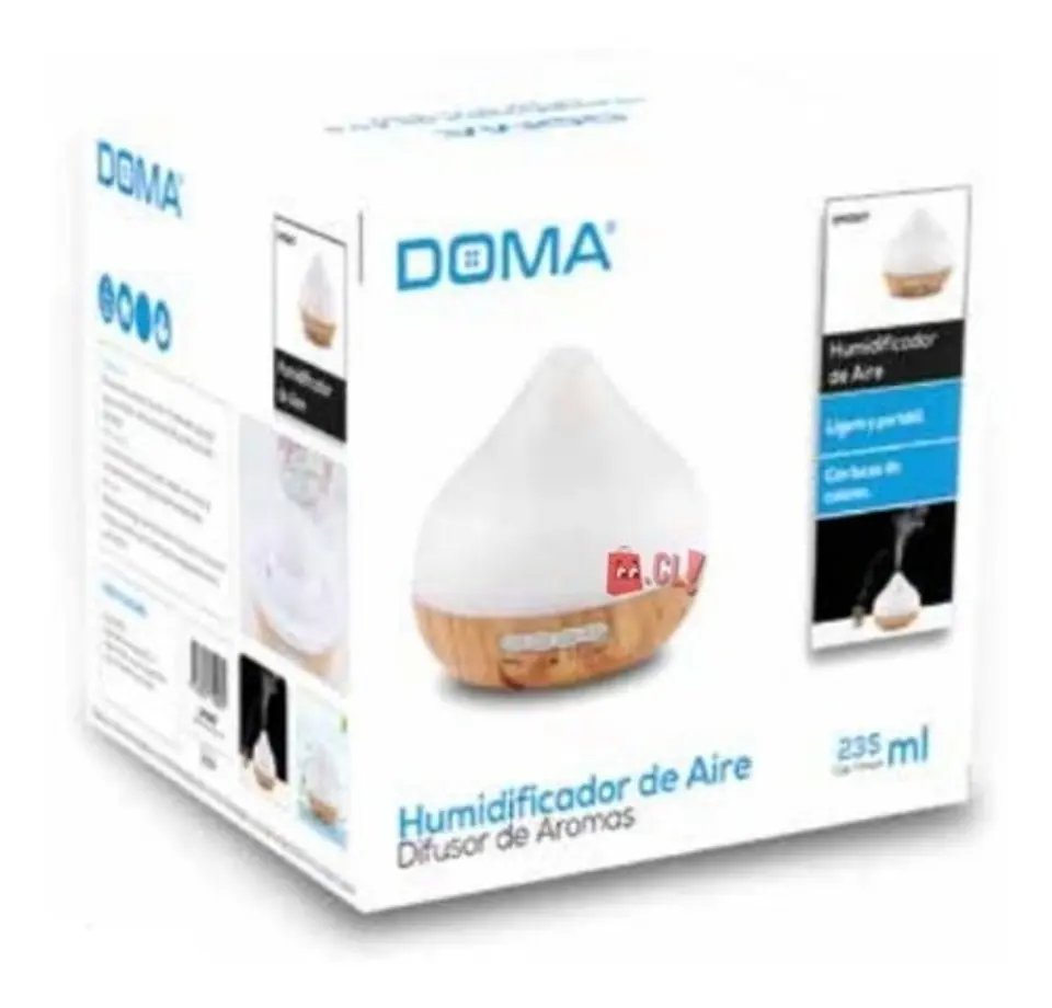 Humidificador Difusor De Aroma Terapia Diseño Madera - Ps 3