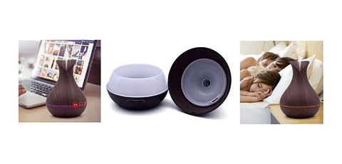 Humidificador Y Difusor De Aromas Con Tanque De 400ml - Ps